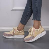 Zapatos Deportivos informales con cordones para mujer, zapatillas de deporte para exteriores a la moda - details 6