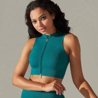 Chaleco Deportivo sin Mangas Chaleco de Yoga Elástico para Mujeres Chaleco de Entrenamiento sin Mangas Chaleco de Correr - details 25