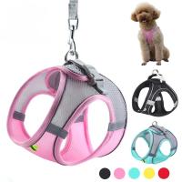 Conjunto de arnes ajustable para perros y gatos Chaleco para cachorros, Bulldog Francés, Chihuahua - details 0