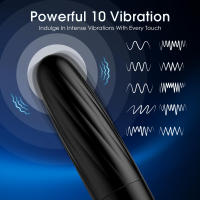 Mini vibrador tipo bala para mujer, consolador de bolsillo recargable, masturbador de punto G, masajeador de pezones estimulante, Juguetes sexuales - details 5