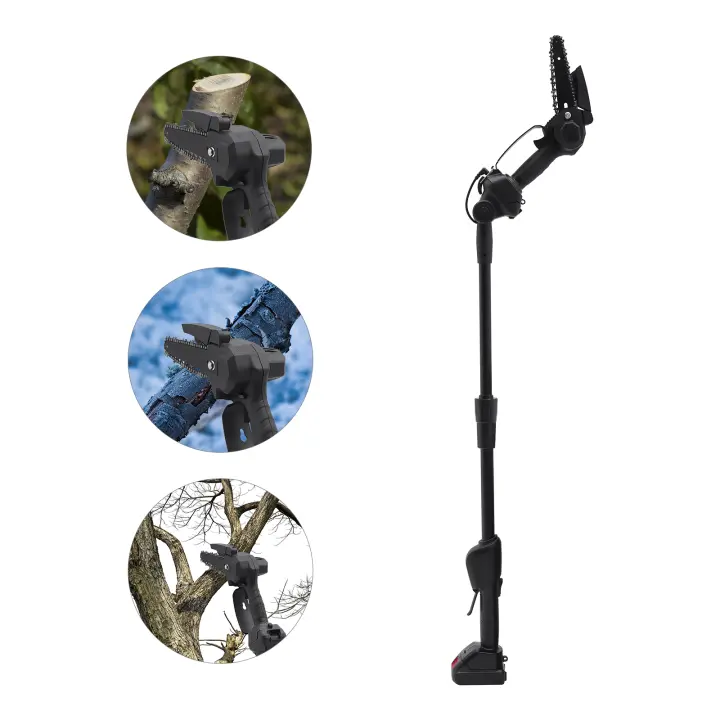 Motosierra Telescópica Inalámbrica Cncest 21 V, 1.3 m, Batería Recargable de 1500 mAh Incluida - 1