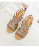 Zapatos bohemios de talla grande para mujer, zapatos de verano ligeros y sencillos para mujer, sandalias de tacón de cuña, zapatos de madre para mujer - details 11