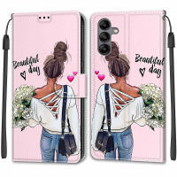 Funda tipo billetera de mariposa para Samsung Galaxy, cubierta trasera protectora de cuero con tapa magnética y ranura para tarjeta, A12, M12, A13, Lte, A14, A22 - details 37