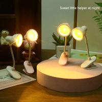 Mini Book Light LED Clamp Reading Lamp Night Lights For Notebook Read Bookmark Desk Clip Design Home Bedroom Girl Child Student - details 5