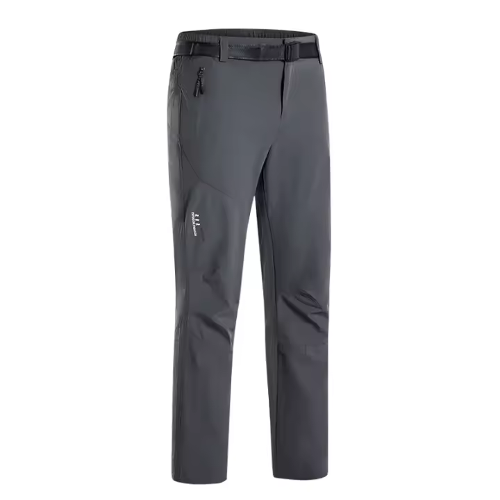 Pantalones de Senderismo LNGXO Ligeros, Secado Rápido, Impermeables para Acampar al Aire Libre, Correr, Escalar Montañas - 1