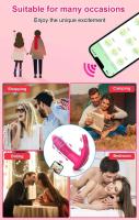 Vibrador Controlado por APP Potente Estimulador de Clítoris y Punto G para Mujeres - details 8