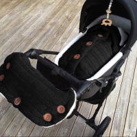 Saco de dormir de punto grueso para bebé, forro de Cachemira de imitación infantil, envoltura para recién nacido, manta para cochecito de niño - details 38
