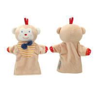 Marionetas de dedos de mano de animales de dibujos animados para niños, juguetes de aprendizaje de Educación Temprana, lindo muñeco de felpa para padres e hijos - details 3