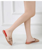 Sandalias de moda de verano 2025, chanclas de playa de una tira, zapatos planos de viaje para mujer - details 18