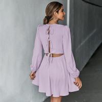 Vestido Largo de Manga Completa para Mujer Ajuste Cintura Aestético Primavera Otoño 2025 - details 23