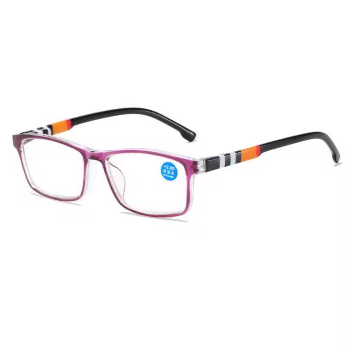 Gafas de lectura cómodas con luz azul para hombre y mujer, elegantes, protección ocular - 1