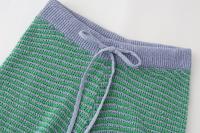 Conjunto de Moda para Mujer OUWU Camisa con Cuello de Raya y Pantalones Cortos Elásticos - details 19