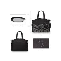 Bolsa de Pañales para Bebé de Gran Capacidad Bolsa de Maternidad Impermeable Multifuncional Portátil para Cuidado del Bebé Material de Poliéster - details 16