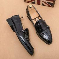 2024 Otoño Verano Transpirable Negocios Formal Casual Zapatos de boda para hombres británicos con interior de cuero - details 3
