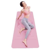 Estera de yoga de gamuza, toalla ultrafina antideslizante de goma natural plegable, estera portátil para exteriores, estera profesional para niñas - details 3