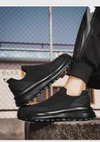 Zapatillas de deporte de los hombres de moda Flyknit transpirable Athletic Casual Shoes - details 14
