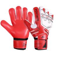 1 par de guantes de portero de talla 5-10, guantes antideslizantes de látex para portero de fútbol para niños, guantes de portero de juego suaves y gruesos, fútbol - details 13