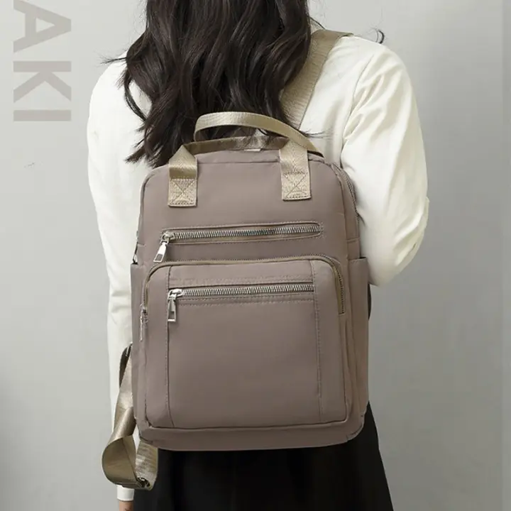 Mochila de Viaje Casual para Mujer Impermeable de Oxford, Gran Capacidad, Múltiples Functiones, Bolsa de Hombro para Escuela y Uso Diario - 1