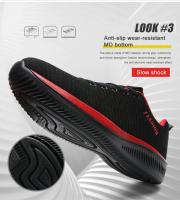 Zapatillas Deportivas Transpirables para Hombres Zapatos Negros de Moda Casual - details 6