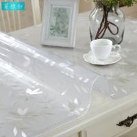 Mantel transparente de PVC, tapete resistente al calor y al aceite para mesa de comedor, 1 unidad - details 14