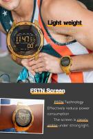 NORTH EDGE MARS reloj deportivo de moda para hombres 50m resistente al agua - details 2