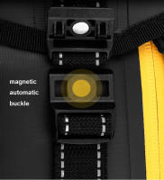 Bolsa de Pierna para Motocicleta Nueva Impermeable con Cinturón Magnético Reflectante Gran Capacidad Elástica Wearable Mochila Bolsa - details 5