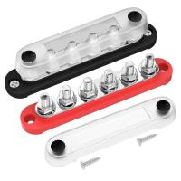 Barra negativa para coche, Terminal 150A, bloque de distribución de energía de 12V, Bus Terminal M8 para barco automotriz - details 15