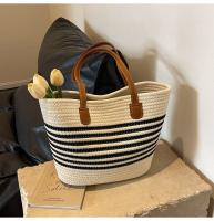 Bolso de Paja Grande para Mujer Estilo Nuevo, Capacidad de Bolso de Playa, Bolso de Hombro Único, Bolso de Paja para Mujer - details 16