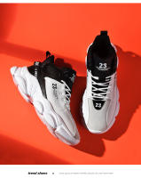 Zapatillas de deporte de cuero antideslizantes para hombre, zapatos de baloncesto cómodos, zapatos de tenis deportivos casuales transpirables, zapatillas de deporte para Niños Jóvenes - details 7