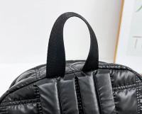 Mochila De algodón espacial para mujer, bolso de hombro de hilo de diseñador de diamantes, bolso escolar de gran capacidad, nueva moda coreana - details 29