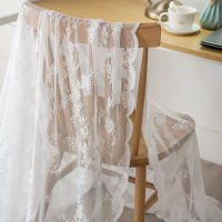 Mantel de Encaje Blanco Vintage Ideal para Hoteles, Bodas, Fiestas, Picnics - details 17