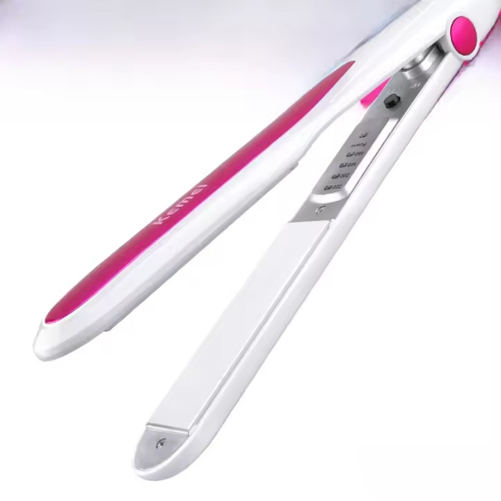 Plancha de pelo alisadora de hierro pranchas de cabelo rizadores herramientas de estilismo rizador plancha plana iónica profesional - 1