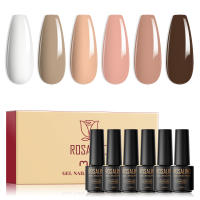 ROSALIND-Kit de esmalte de Gel para uñas, semipermanente UV Led, serie rosa, 7ml - details 48