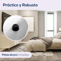 Molo Paris Acolchado de Alta Gama Tapizado en Piel Tamaño 160 x 120 cm Poste de Cama 150 Blanco - details 6