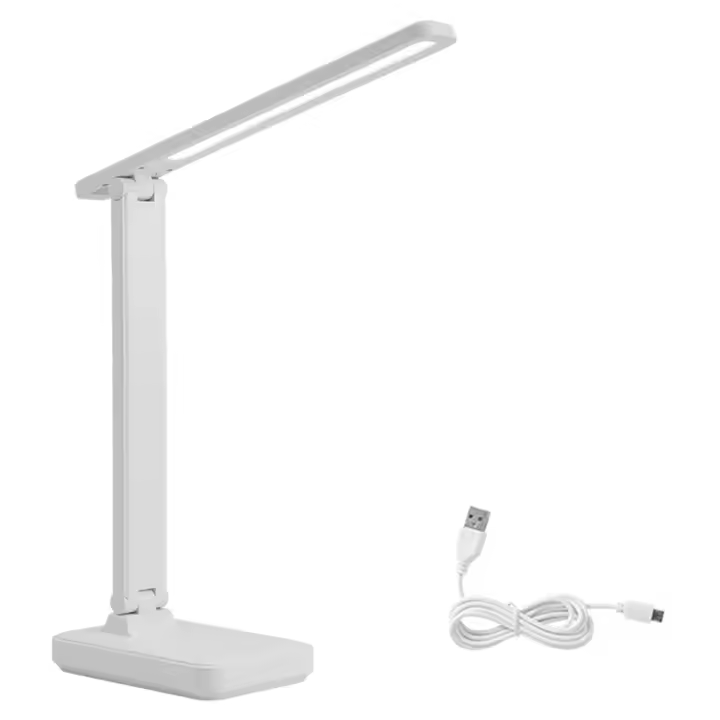 LED Lámpara de escritorio Lámpara de lectura con puerto de carga USB 3 modos de iluminación,Eye-Caring Lámpara de oficina - 1