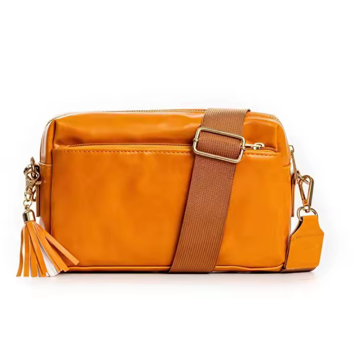 Bolso pequeño con borlas para mujer, correa de moda retro, bolso de hombro con múltiples compartimentos - 1