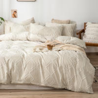 Juego de Fundas Nórdicas Bordadas Diseño Shabby Chic para Cama 100% Microfibra Suave - details 0