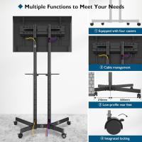 Bontec Soporte Universal para TV Móvil, Compatible con Plasma LCD/LED/OLED, 32-85 Pulgadas, Carga Máxima 60kg, MAX VESA 600 x 400 mm - details 3