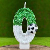 Vela de Fútbol para Cumpleaños Feliz Vela de Decoración de Luz y Fiesta para Tartas de Cumpleaños y Boda - details 14