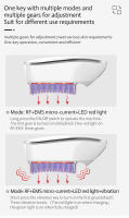 Instrumento de raspado Gua Sha, peine de pelo, cuerpo completo, masajeador de dragado meridiano, cepillo infrarrojo - details 4