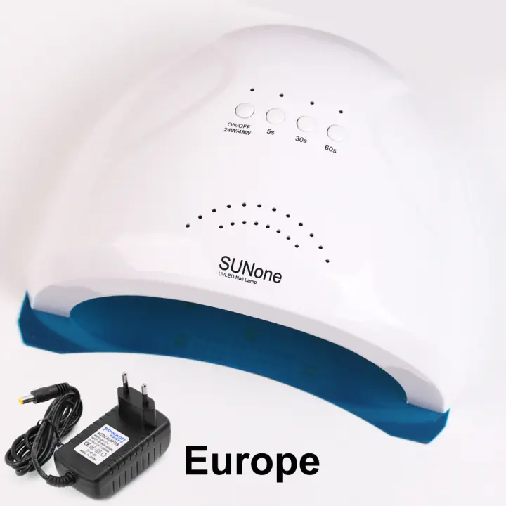 Lámpara de uñas LED UV de 48W, con sensor automático de 30 LED, portátil con 4 ajustes de temporizador - 1