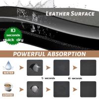 Alfombra de cocina superabsorbente, felpudo largo de diatomita, suave, lavable, antideslizante, para entrada de baño - details 1