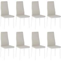 Sillas de Comedor Juego de 4 Sillas de Metal para Cocina, Silla de Mesa Comoda Silla con Asiento Tapizado, Negro - details 35