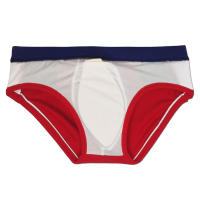 Calzoncillos de baño triangulares para hombre, bañador Sexy, pantalones cortos para deportes acuáticos, playa, surf - details 21