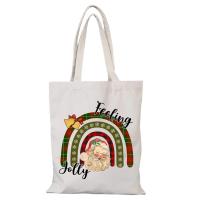 Bolsa Tote con Estampado Bolsa de Compras Ecológica de Poliéster con Exterior de Lona - details 7