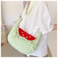 Bolso de hombro de nailon de estilo coreano informal, bolso bonito con forma de fruta, bolso cruzado, bolso de mano ligero, bolso mensajero de tela para estudiante - details 24