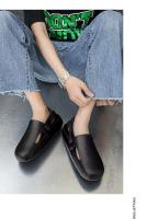 Birken verano Casual ropa exterior sandalias nueva moda talla grande media cerda perezoso suela gruesa zapatillas de hombre botón - details 4