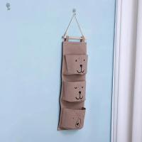 Organizador de Almacenamiento Colgante Impermeable de 3 Bolsillos Ideal para Dormitorio, Sala de Estar, Baño, Armario de Pared - details 7