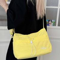 Bolso de hombro de nailon de secado rápido, bolso cruzado de secado rápido Harajuku, monedero, bolso de mensajes de estilo coreano con monedero de viaje - details 11