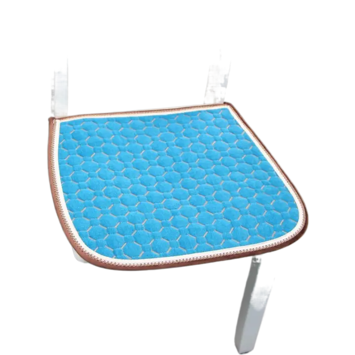 Alfombrilla para silla cómoda y creativa, cojín para sofá con textura suave y forma de rejilla, diseño cuadrado antideslizante, cojín para asiento de coche - 1